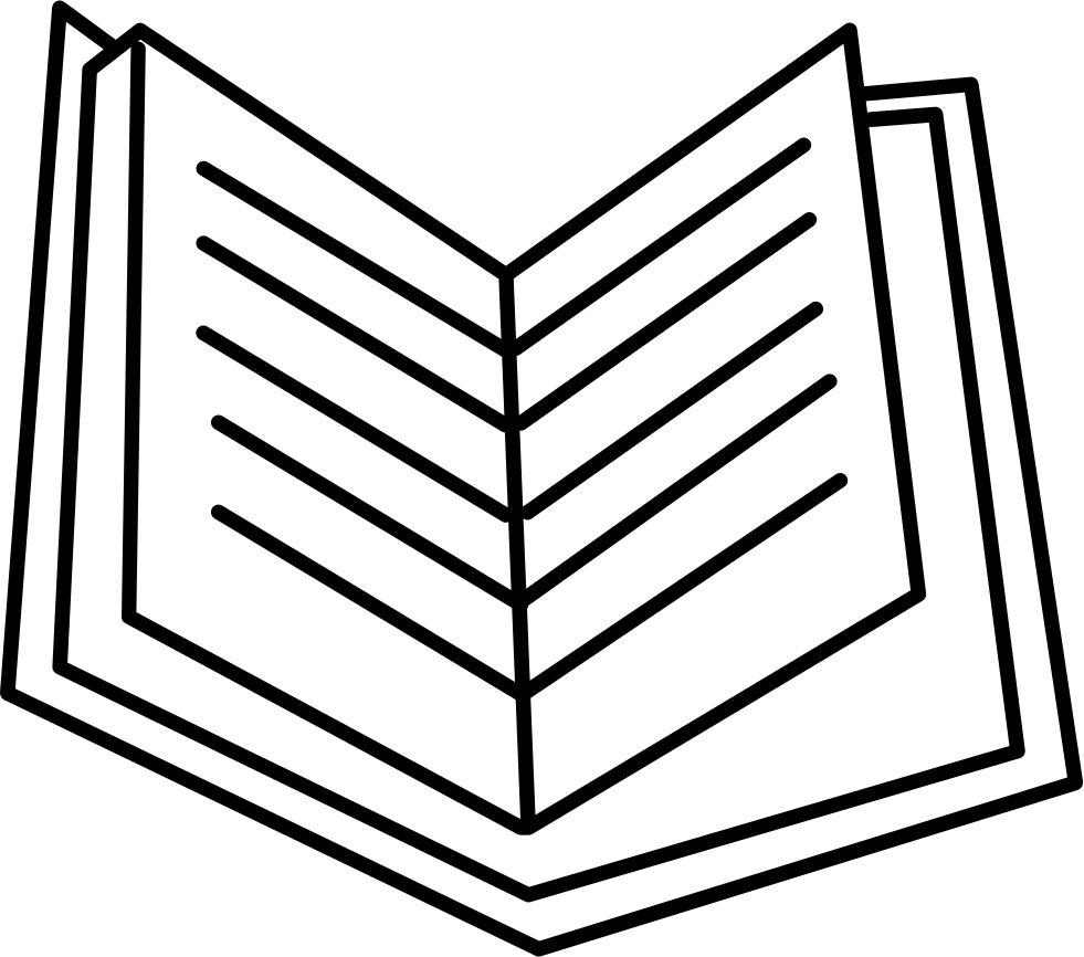 Book With Opened Pages Comments - Texto Para Colorear (981x866), Png Download