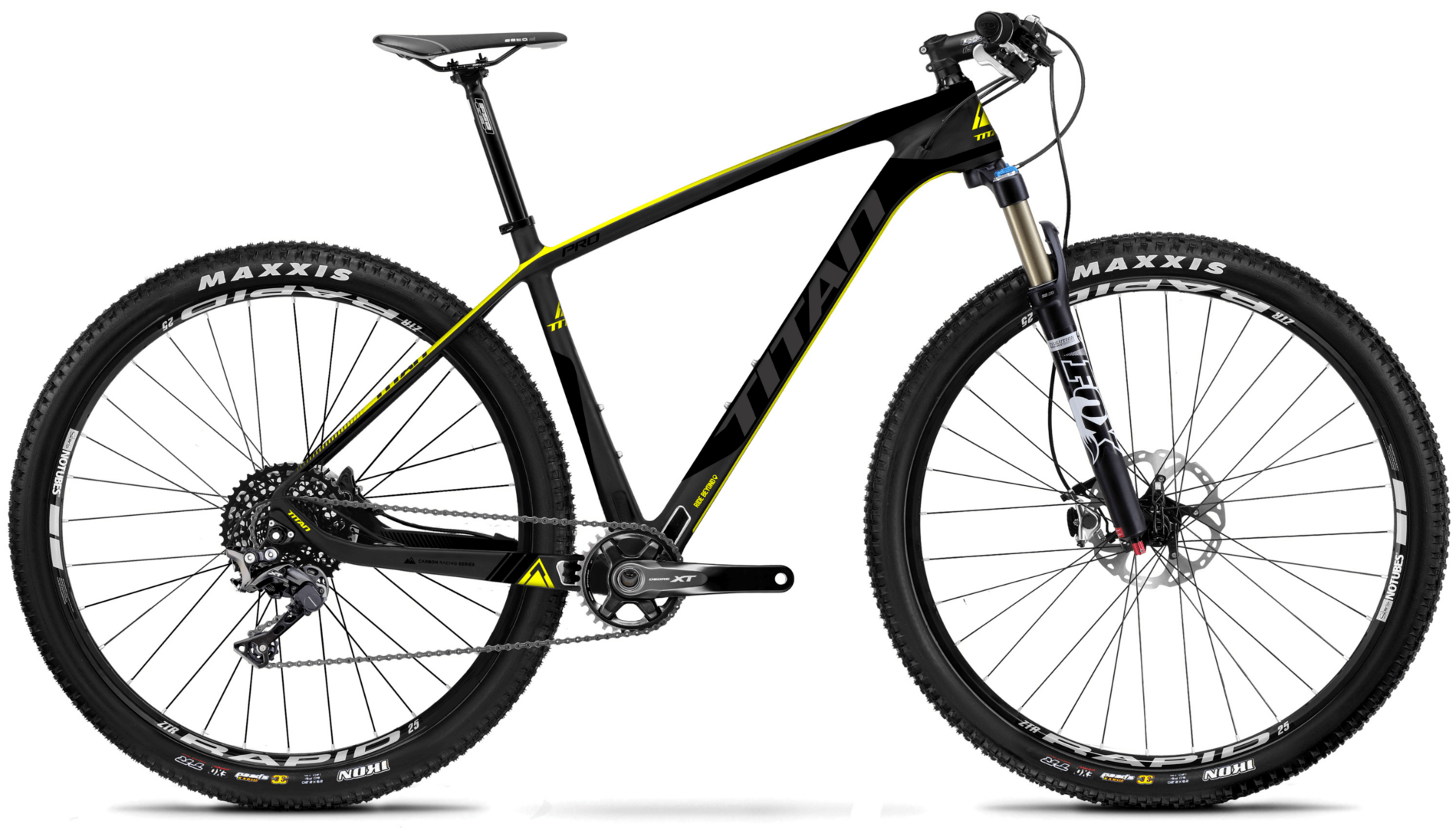 2016 Titan Pro Carbon Mtb - Bicicleta Fuji Nevada 29 (1900x1900), Png Download