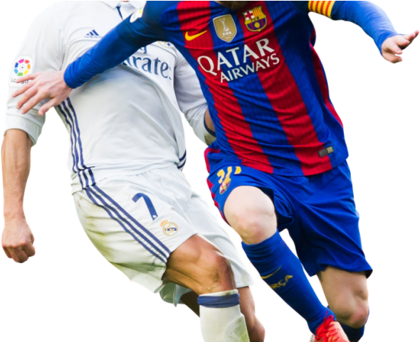 Lionel Messi Clipart - Eden Hazard And Messi (640x480), Png Download