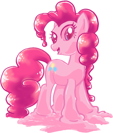 Iambesthorse, Goo, Goo Pony, Melting, Original Species, - Mlp Goo Pinkie Pie (604x658), Png Download