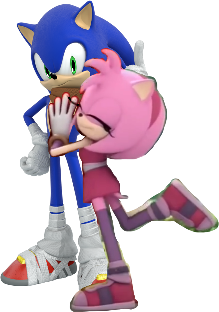 #sonamy #sonamyboom Sonic Boom Me And Cartoonfanlover - Sonic Boom Sonic Hero (1024x1024), Png Download