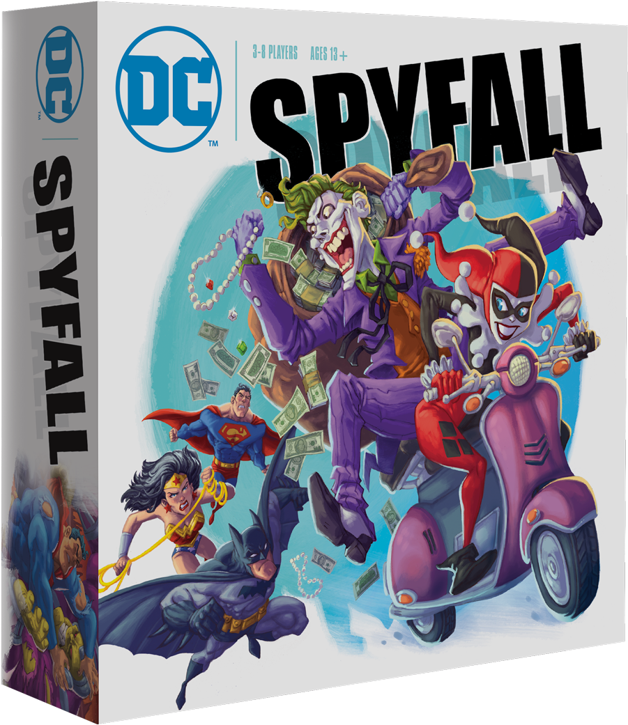 Spyfall Dc Comics Board Game - Spyfall Dc (1200x1200), Png Download