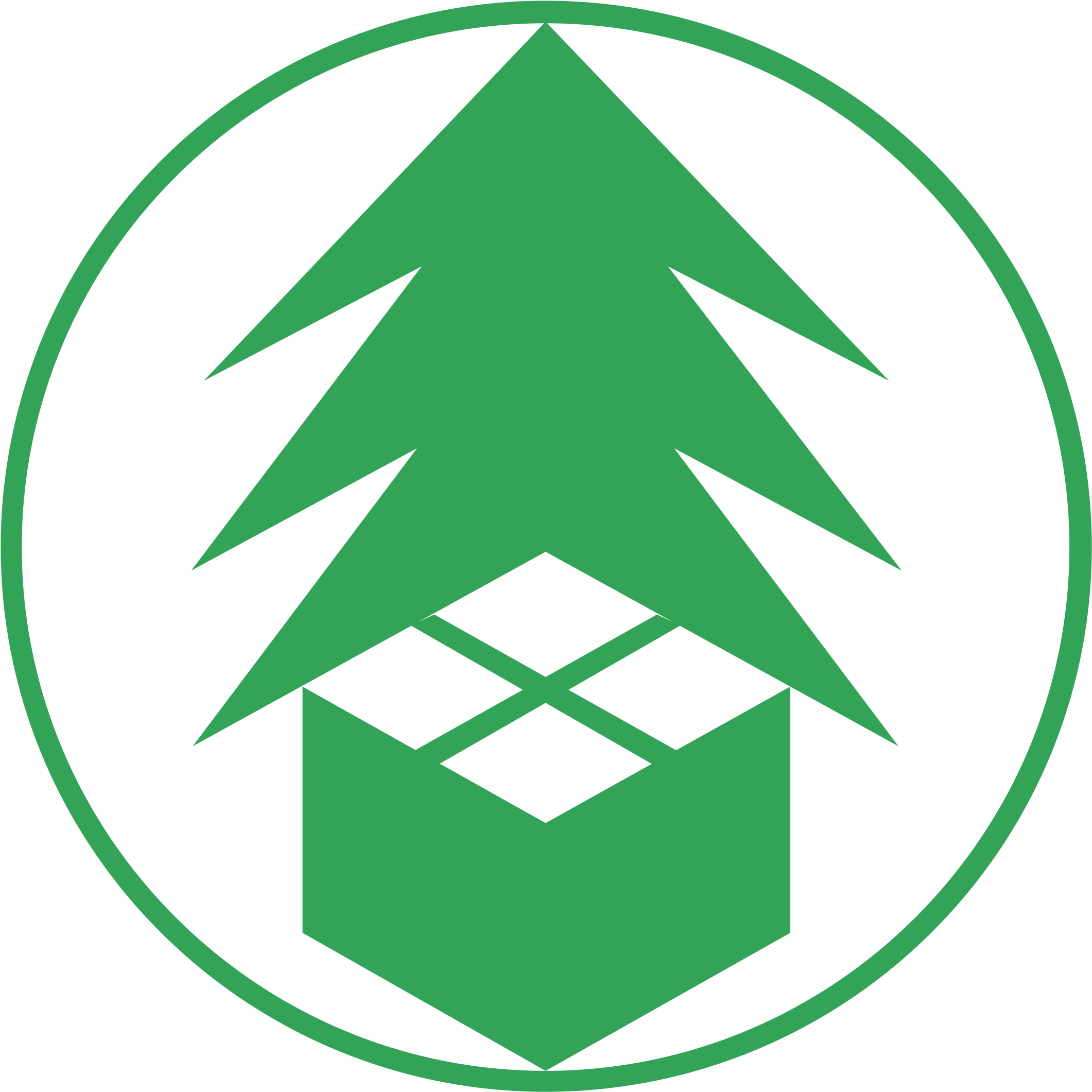 Christmas Market Logo Png Transparent (2400x2400), Png Download