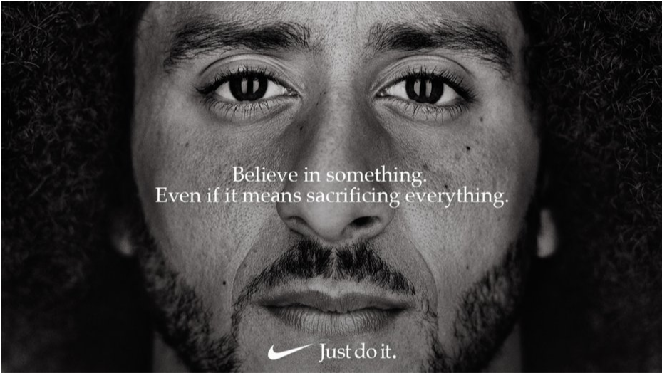 Nike Ad Colin Kaepernick (1235x696), Png Download