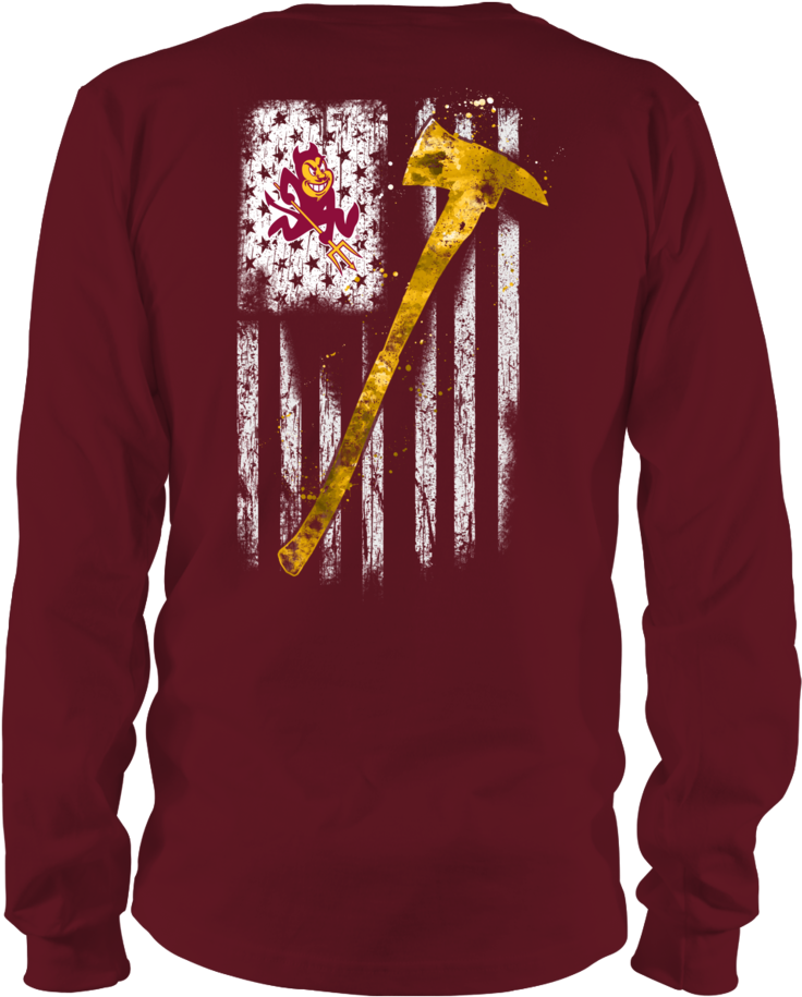Arizona State Sun Devils - Shirt (1000x1000), Png Download
