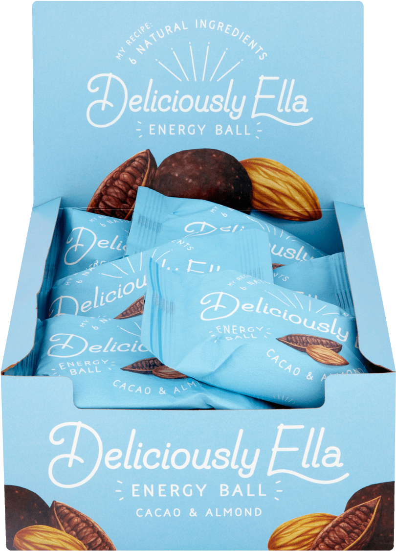 Ca-energyball50 - Deliciously Ella Cashew & Ginger Energy Ball 1 (1183x1183), Png Download