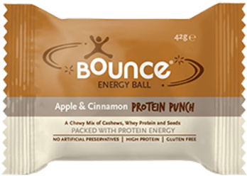 Bounce Apple & Cinnamon Protein Ball 42g - Bounce Apple Cinnamon Protein Energy Ball X 40 (350x350), Png Download