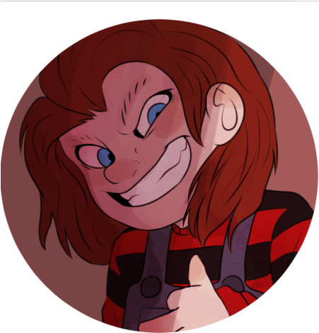 It's Your Good Pal, Chucky Or Well - Cartoon (450x482), Png Download