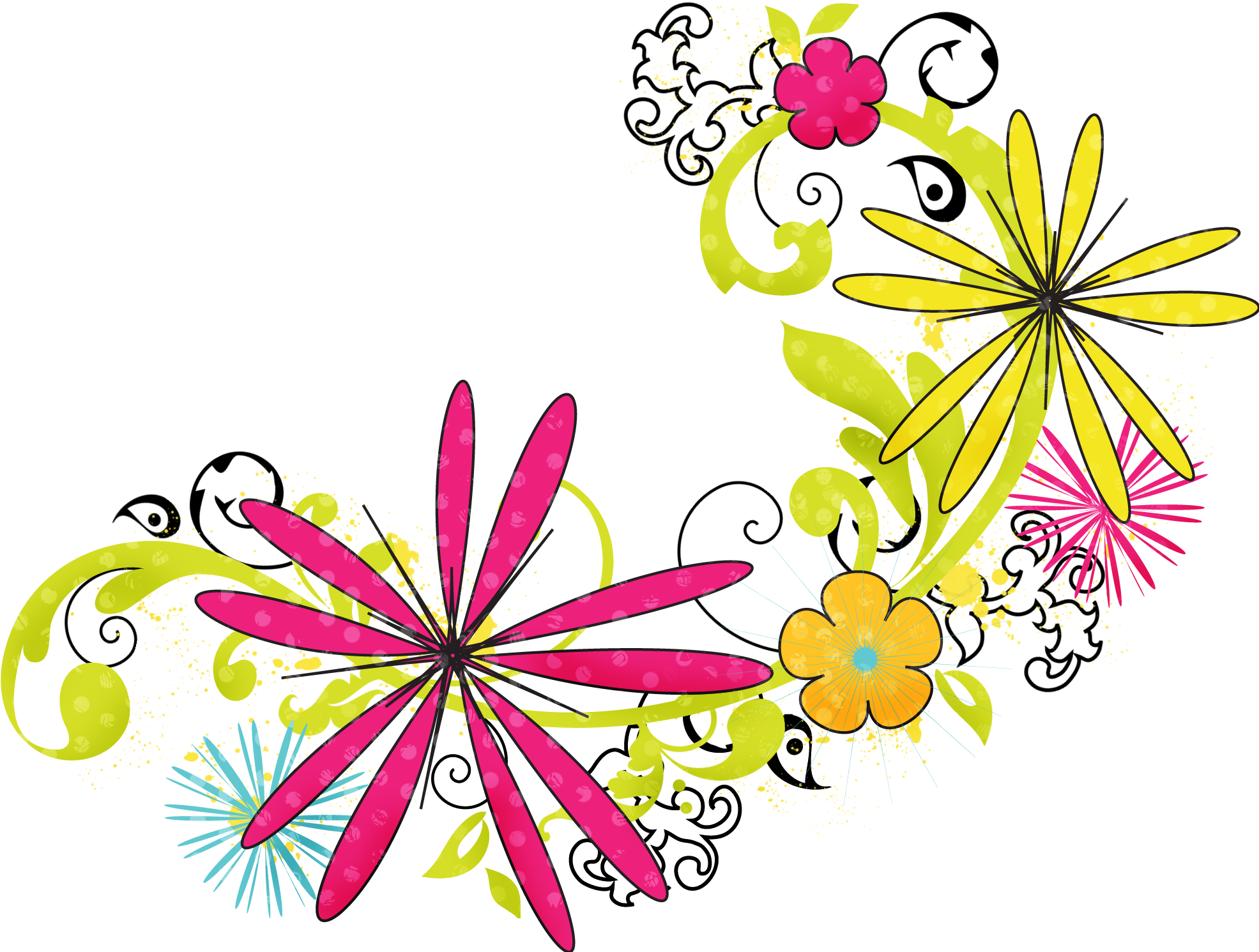 Floral Png - Clipart Best - Flowers Png Images Hd (2049x1500), Png Download