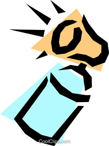 Air Horn Royalty Free Vector Clip Art Illustration (359x480), Png Download