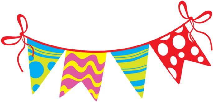 Banderillas De Fiesta Png (699x334), Png Download