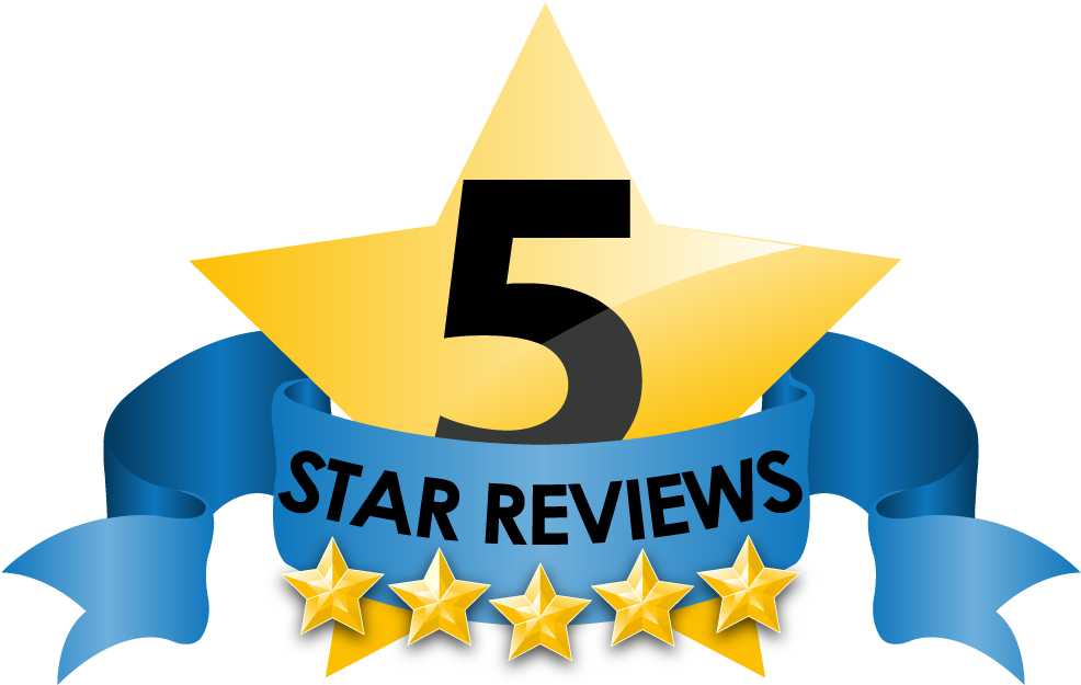 5 Star Book And Product Reviews - Facebook 5 Star Review (1009x708), Png Download
