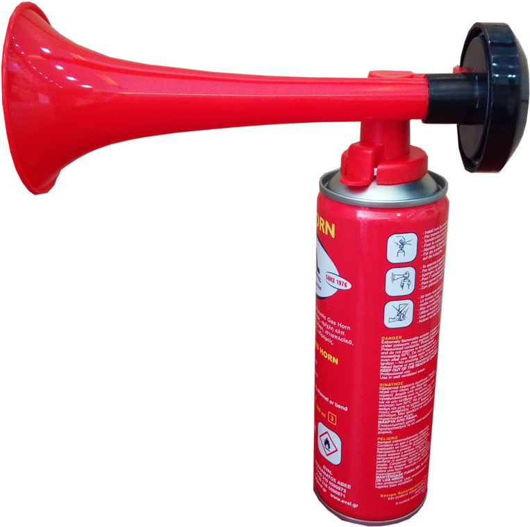 Air Horn 300ml - Κορνα Για Γηπεδο (800x800), Png Download