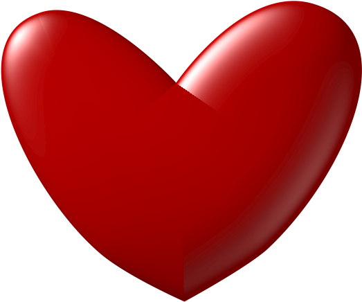 Red Hearts Clip Art - Cuore Gif (800x800), Png Download