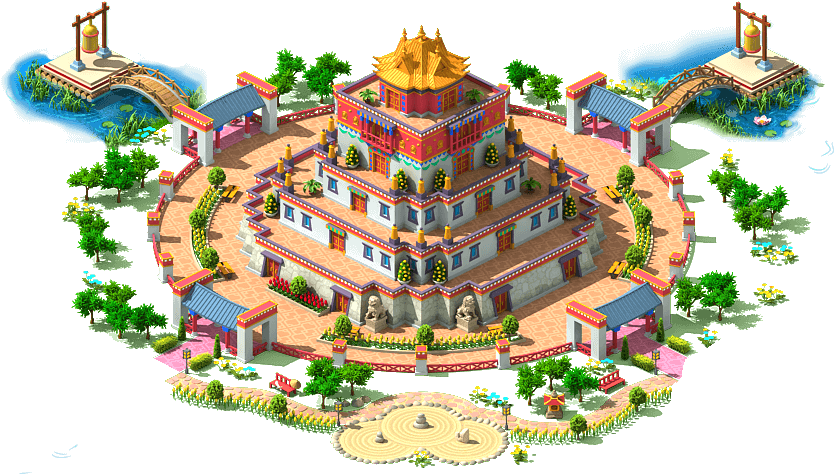 Palace Of Five Stars L6 - Illustration (834x474), Png Download