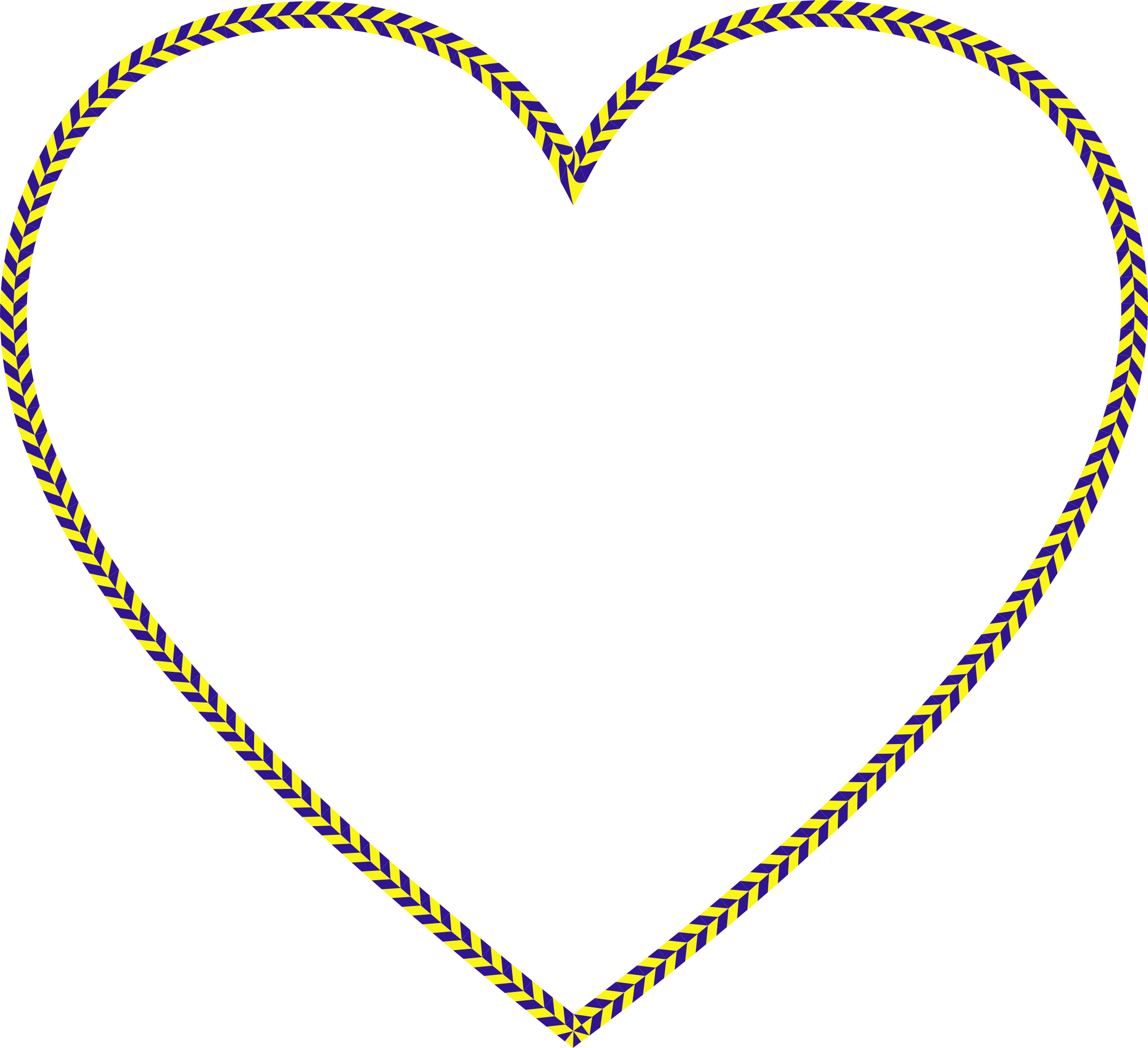 This Free Icons Png Design Of Checkered Racing Heart (2354x2148), Png Download