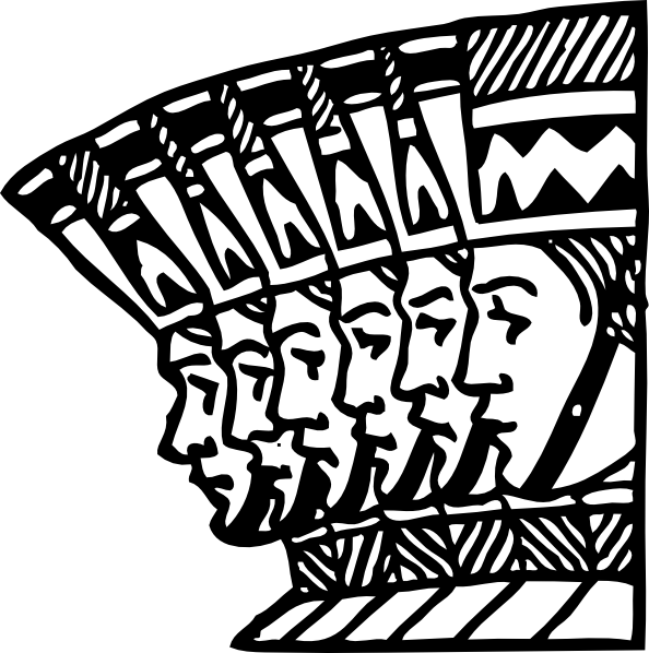 Free Vector Soldiers Heads Clip Art - Soldier (594x598), Png Download