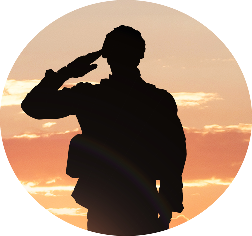 Heroes Soldier Silhoutte Logo - Mile 21 By Del Corey (1000x936), Png Download
