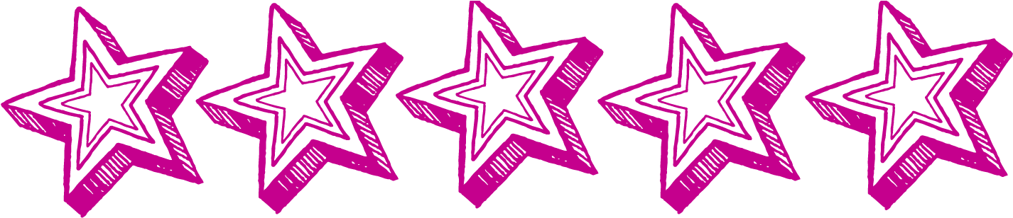 Five Stars - 5s - 5s (1442x313), Png Download