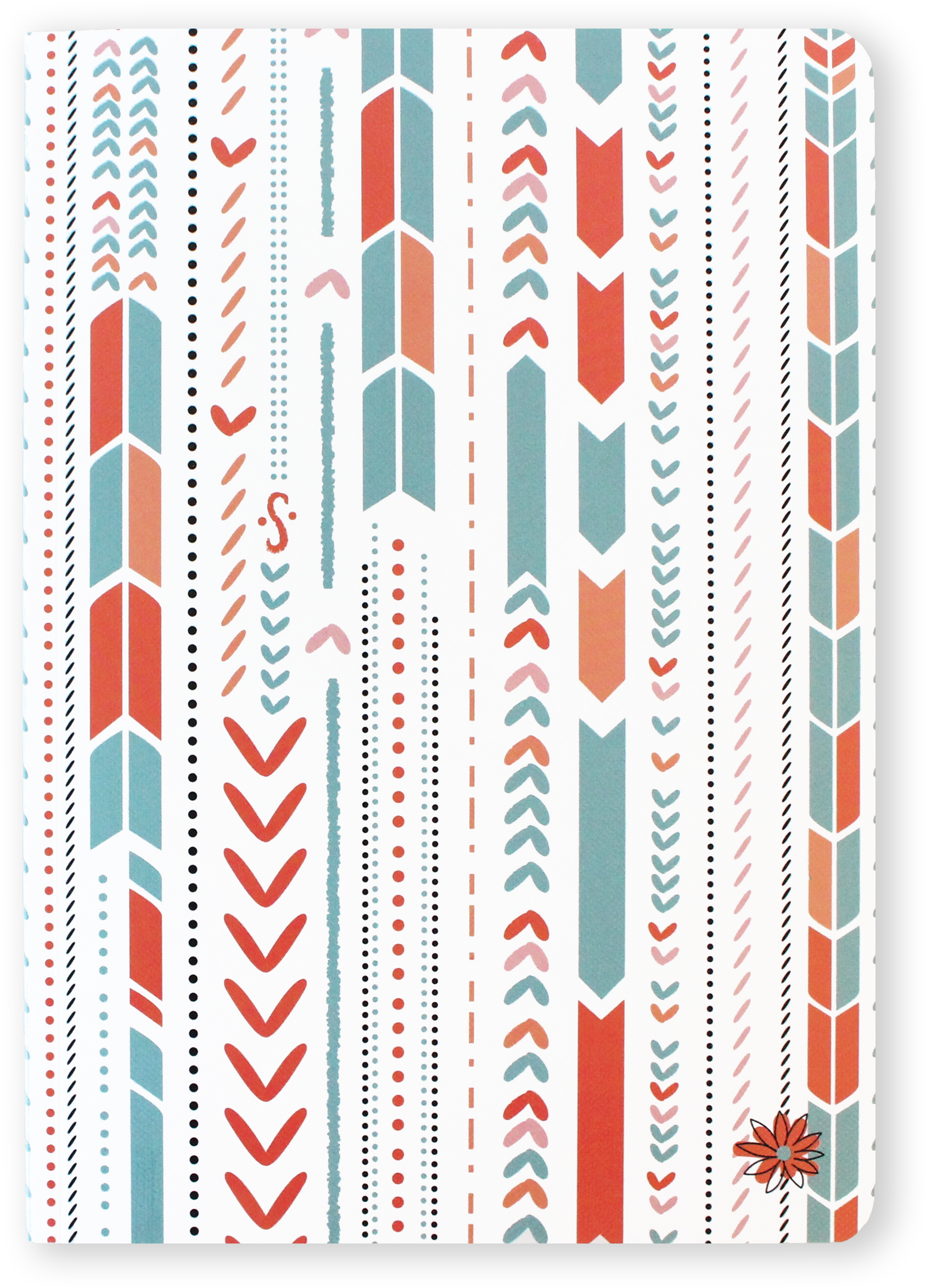 Arrows Front Cover V=1494360168 - Arrows Fashion Notebook Journal Blank Lined Composition (2217x2792), Png Download