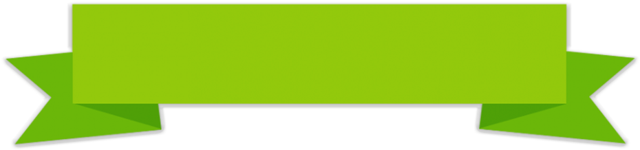 Green Banner Png - Green Ribbon Banner Png (970x254), Png Download