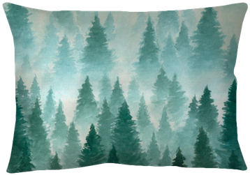 Hand Drawn Watercolor Illustration - Watercolor Forest Background Png (400x400), Png Download