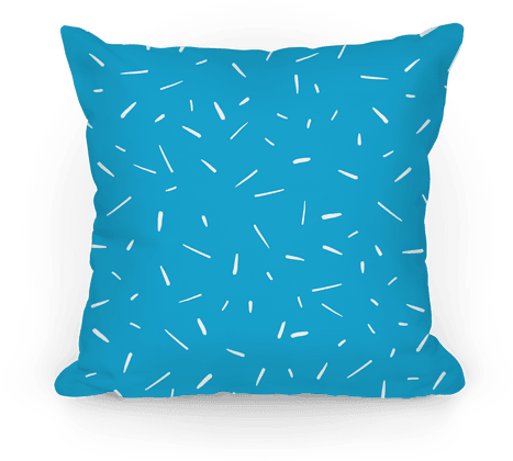 Blue Confetti Pattern Pillow - Space Pillows (484x484), Png Download