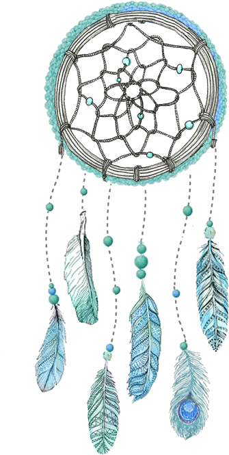 Dreamcatcher Artwork, Yes Please - Dream Catcher Tumblr Drawing (403x750), Png Download
