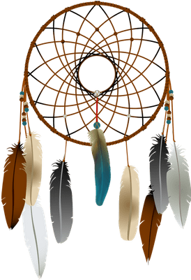 Dream Catcher Png File (400x400), Png Download