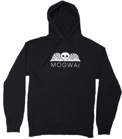 Mens Black Skull Pullover - Everybody Black Hoodie (400x600), Png Download