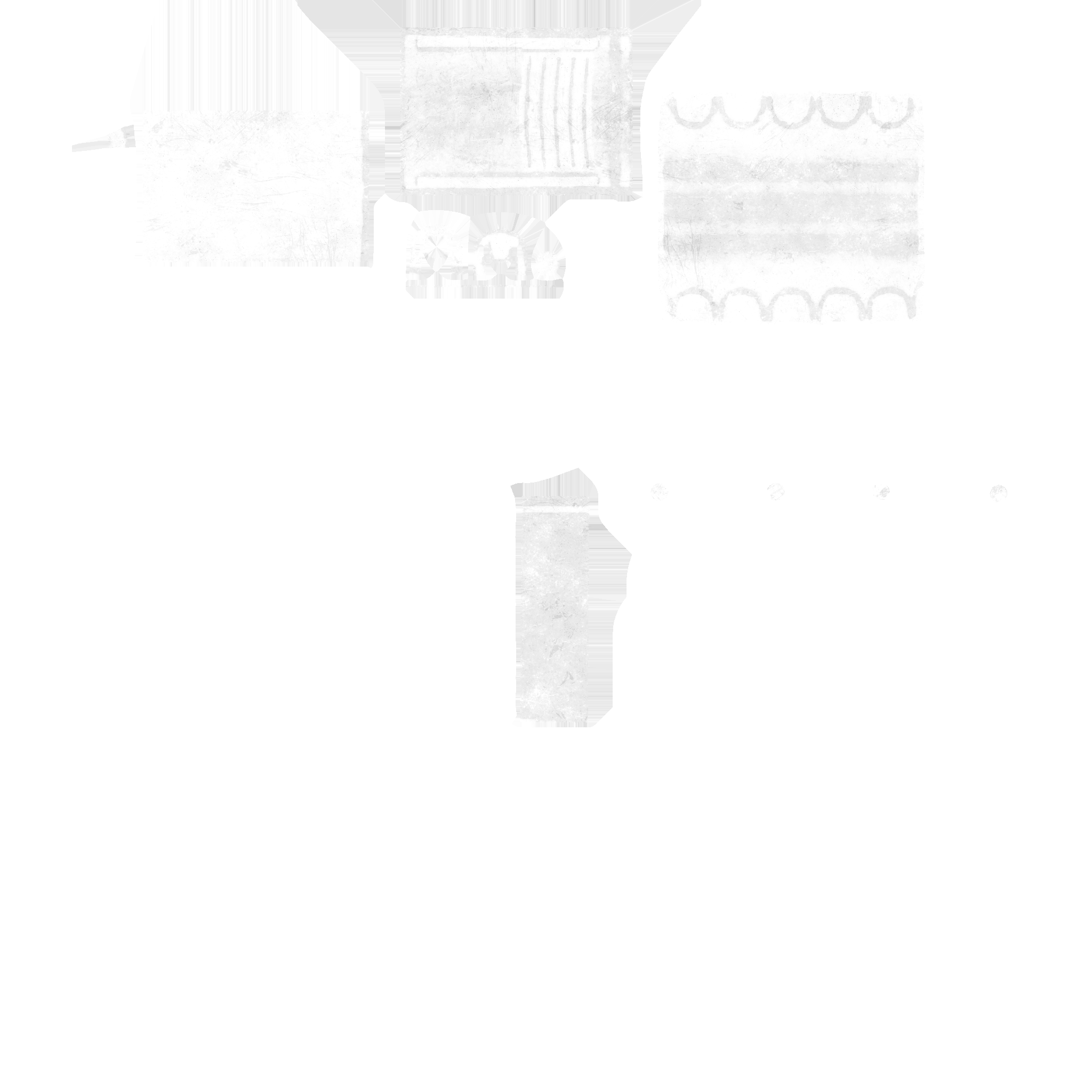 6 Lp 5 Lp 4 Lpwire 006134006 Metallicsmoothness - Monochrome (2048x2048), Png Download