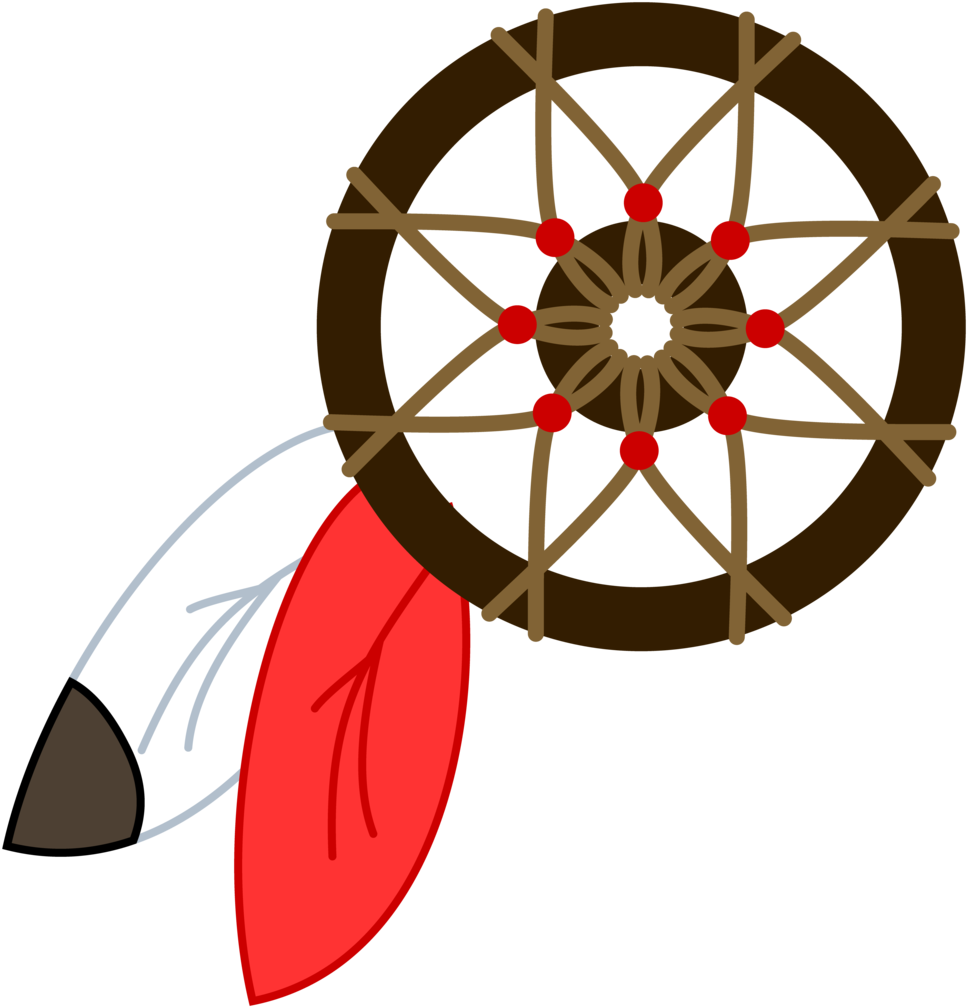 Dreamcatcher By Creshosk On Deviantart - Red Dream Catcher Png (1024x1024), Png Download