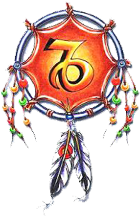 Dreamcatcher With Capricorn Zodiac Tattoo Design - Capricorn Dream Catcher Tattoo (300x444), Png Download