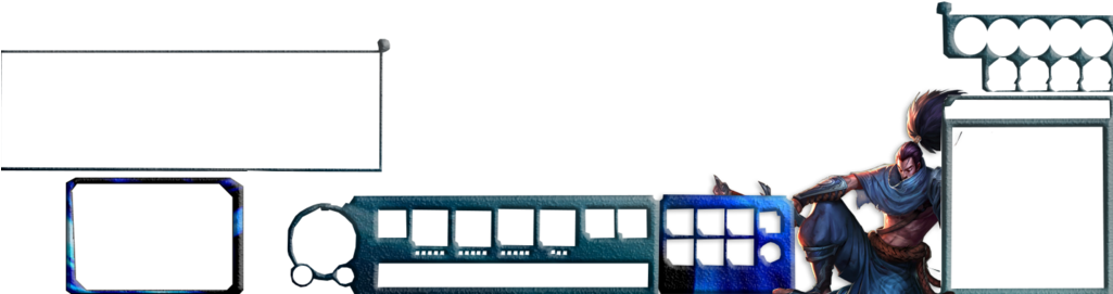 Svg Free By Lolsivel On Deviantart - League Of Legends Stream Overlay Yasuo (1024x640), Png Download