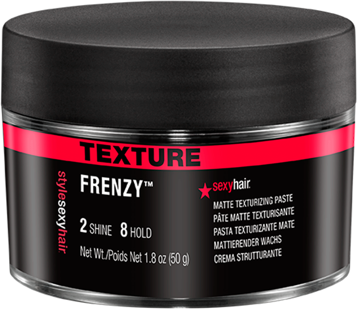 Style Sexy Hair - Sexy Hair Style Sexy Frenzy Matte Texturizing Paste (1600x1600), Png Download