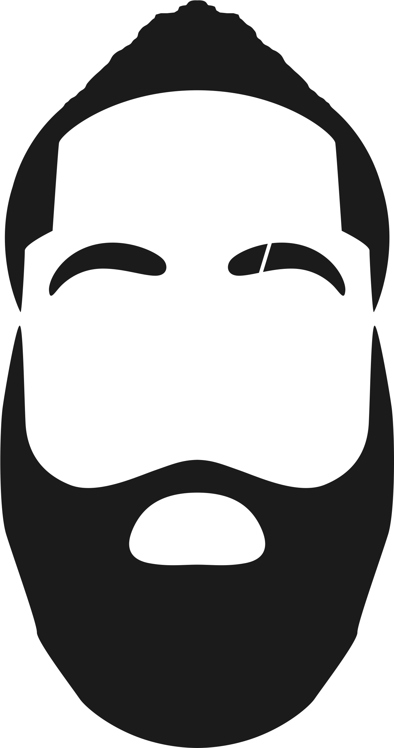 Download Hd James Harden Mask James Harden Cartoon Beard Transparent Png Image Nicepng Com