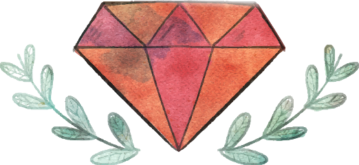 Ftestickers Hipster Diamond Watercolor Freetoedit - Watercolor Painting (522x240), Png Download