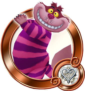 Cheshire Cat - Kingdom Hearts Cheshire Cat (379x423), Png Download