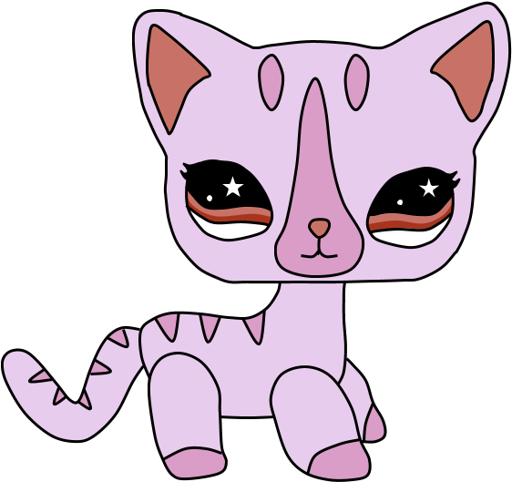 Lps Clipart At Getdrawings - Lps Shorthair Cat Drawings (678x591), Png Download