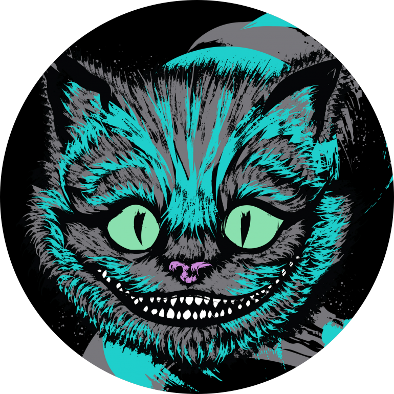 Cheshire Cat (770x770), Png Download