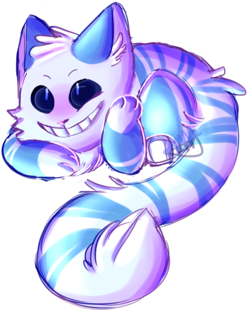 Cheshire Cat Clipart Purple - Alice And Wonderland Undertale (500x624), Png Download
