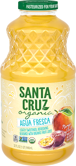 Grapefruit - Santa Cruz Organic Organic Agua Fresca Mango Passionfruit (299x647), Png Download