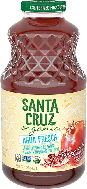 Mango Passionfruit - Santa Cruz Pomegranate Agua Fresca (299x645), Png Download