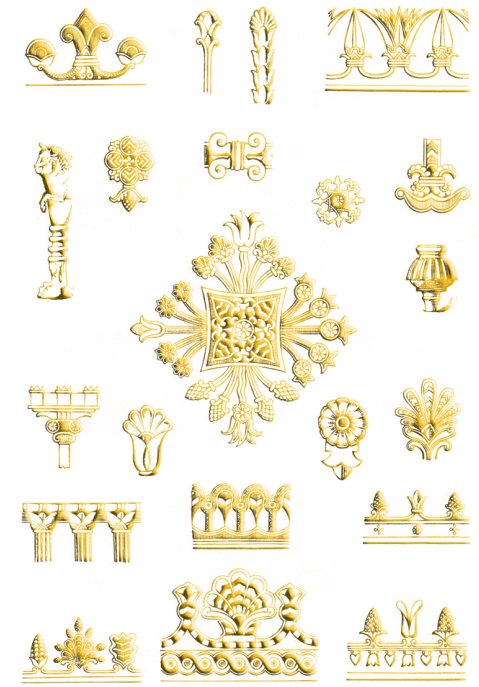 Free Png Pharaonic Decorative Png Images Transparent - Египетские Узоры (480x703), Png Download