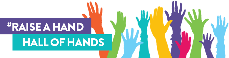 Check Out All The Wonderful People Who Have Raised - Raise Hand Volunteer Png (779x200), Png Download