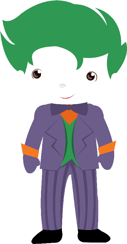 Minus Superhero Clipart, Cat Superhero, Superhero Birthday - Coringa Minus Png (673x900), Png Download