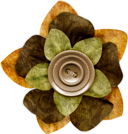 Gold Button Flower 2 Photo Sp Harvestspice Flower Gold - Artificial Flower (544x576), Png Download