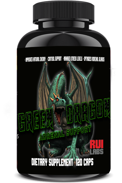 Green Dragon Adrenal Support - Stallion (600x857), Png Download