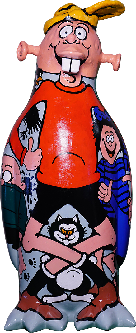 Pluguin - Cartoon (437x1070), Png Download