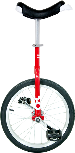 18" Red Onlyone Unicycle - Monociclo Luxus 18 (600x600), Png Download